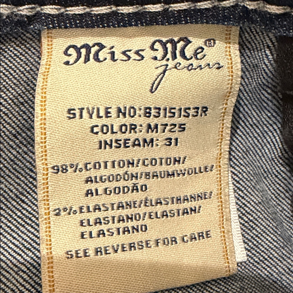 Miss Me Skinny Jeans 31 - Picture 11 of 11